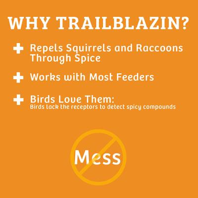 Show full view: Birds Choice Trailblazin Wild Bird Food, 10-lb slide 6 of 9