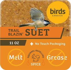 Birds Choice Hot Red Pepper No Melt Suet Wild Bird Food, 1 count