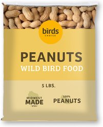 Birds Choice Peanuts Wild Bird Food, 5-lb
