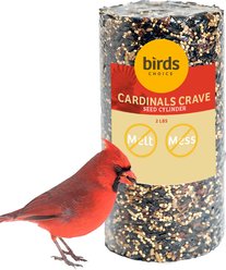 Birds Choice Cardinals Crave Wild Bird Seed Cylinder, Small