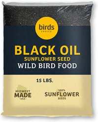 Birds Choice Black Oil Sunflower Wild Bird Food, 15-lb