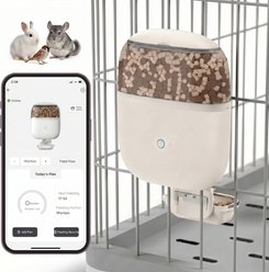 PATPET WiFi Hanging Automatic Cat & Small Pet Feeder, 1.8-liter