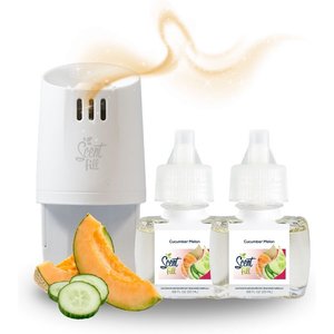 Scent Fill Cucumber Melon Plug In Dog Air Freshener Kit, 20-mL bottle, 3 count