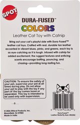 Spot Dura-Fuse Leather Llama/Nip Asst Plush Dog Toy, Tan/Black/White/Blue/Brown slide 2 of 3