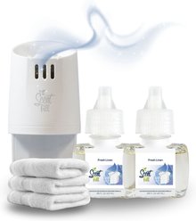 Scent Fill Fresh Linen Plug In Dog Air Freshener Kit, 20-mL bottle, 3 count