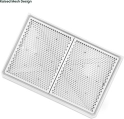 Alpha Dog Series Indoor Washable Dog Potty Training Toilet Tray Pad Holder, Grey, Giant slide 2 of 9