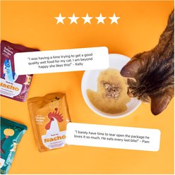 Made by Nacho Cage Free Chicken Recipe Cuts In Gravy with Bone Broth Wet Cat Food, 3-oz pouch, 12 count slide 2 of 7