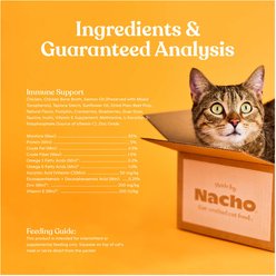 Made by Nacho Immune Support Cage-Free Chicken Puree with Bone Broth Wet Cat Food Topper, 1.4-oz pouch, case of 18 slide 2 of 5
