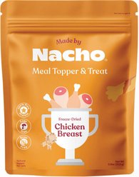 Made by Nacho Freeze-Dried Chicken Breast Cat Treats, 0.9-oz pouch