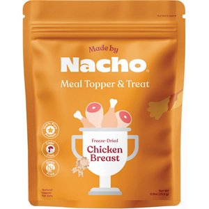 Made by Nacho Freeze-Dried Chicken Breast Cat Treats, 0.9-oz pouch