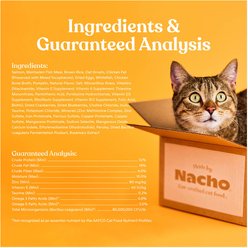 Made by Nacho Bone Broth Infused Sustainably Caught Salmon & Pumpkin Recipe Dry Cat Food, 11-lb bag slide 2 of 7