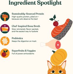 Made by Nacho Cuts In Gravy Recipes with Bone Broth Variety Pack Wet Cat Food, 3-oz pouch, case of 12 slide 2 of 6