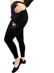 E&S PETS Boxer High-Rise Everyday Leggings, X-Large