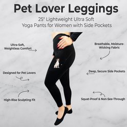 E&S PETS Jack Russell Terrier High-Rise Everyday Leggings, X-Large slide 2 of 8