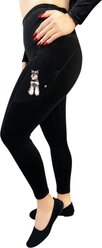E&S PETS Schnauzer High-Rise Everyday Leggings, Medium