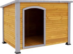 Yafylly Raised Feet Wooden Dog House