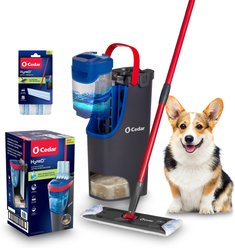 O-Cedar H2prO Flat Mop + Extra Mop Head Replacement slide 1 of 9