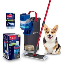 O-Cedar H2prO Flat Mop + Extra Mop Head Replacement