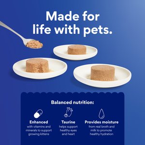 Chewy Made Kitten Pate Variety Pack Whitefish & Poultry Recipe Grain-Free Canned Cat Food (FORMERLY TINY TIGER), 3-oz can, case of 24