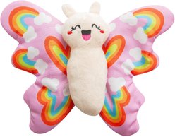 Snugarooz Brittany The Butterfly Squeaky Plush Dog Toy, Multicolor