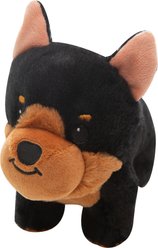 Snugarooz Diesel Squeaky Plush Dog Toy, Black slide 2 of 8