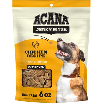 ACANA ACANA Jerky Bites Poultry Flavor Grain-Free High-Protein Jerky Dog Treats, 6-oz bag