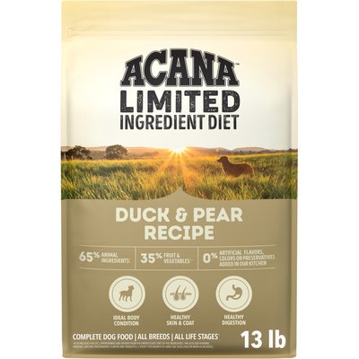 ACANA ACANA Singles Limited Ingredient Duck & Pear Grain-Free High-Protein Dry Dog Food, 13-lb bag