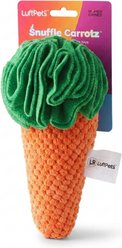 LuftPets Carrot Snuffle Squeaky Puzzle Interactive Plush Dog & Cat Toy