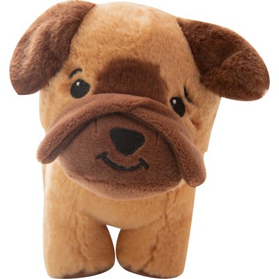 Snugarooz Snugarooz Chewie Squeaky Plush Dog Toy, Brown