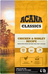 ACANA Classics Chicken & Barley Dry Dog Food, 4-lb bag