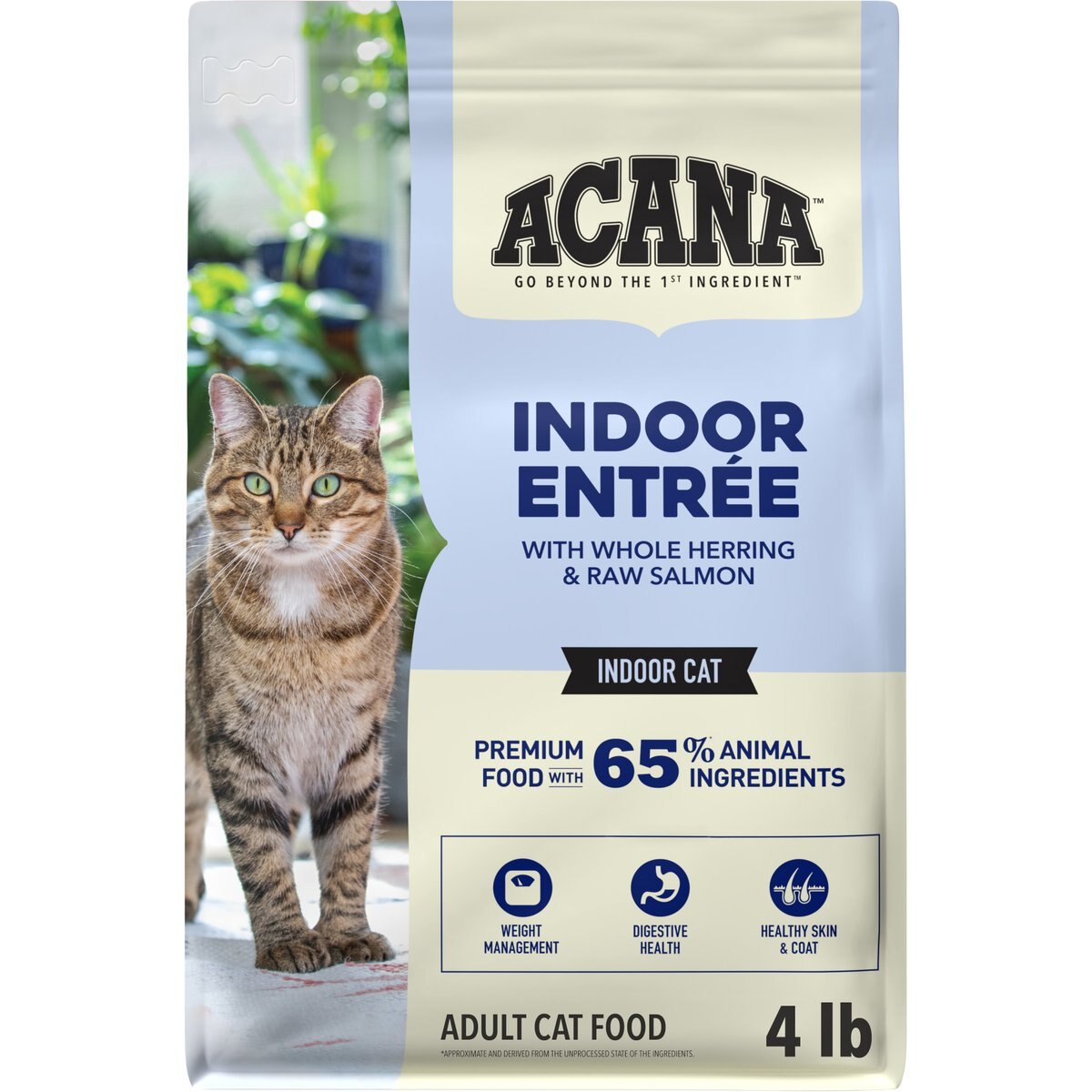 ACANA Indoor Entree Fish Dry Cat Food, 4-lb bag