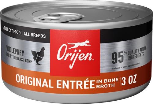 ORIJEN Premium Original Entree in Bone Broth Pate Wet Cat Food