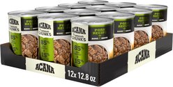 ACANA Premium Chunks Pork in Bone Broth Grain-Free Wet Dog Food, 12.8-oz can, case of 12 slide 2 of 9