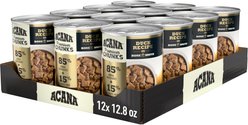 ACANA Premium Chunks Duck in Bone Broth Grain-Free Wet Dog Food, 12.8-oz can, case of 12 slide 2 of 9