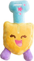 Snugarooz Scoop There It Is Squeaky Plush Dog Toy, Yellow