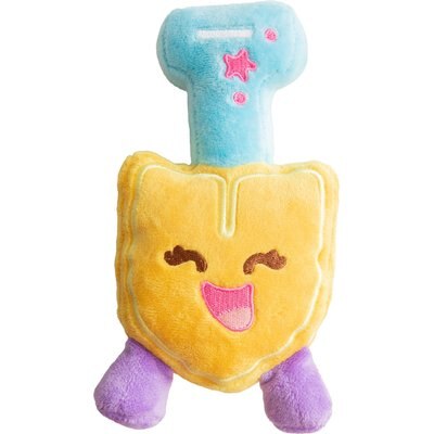 Snugarooz Snugarooz Scoop There It Is Squeaky Plush Dog Toy, Yellow