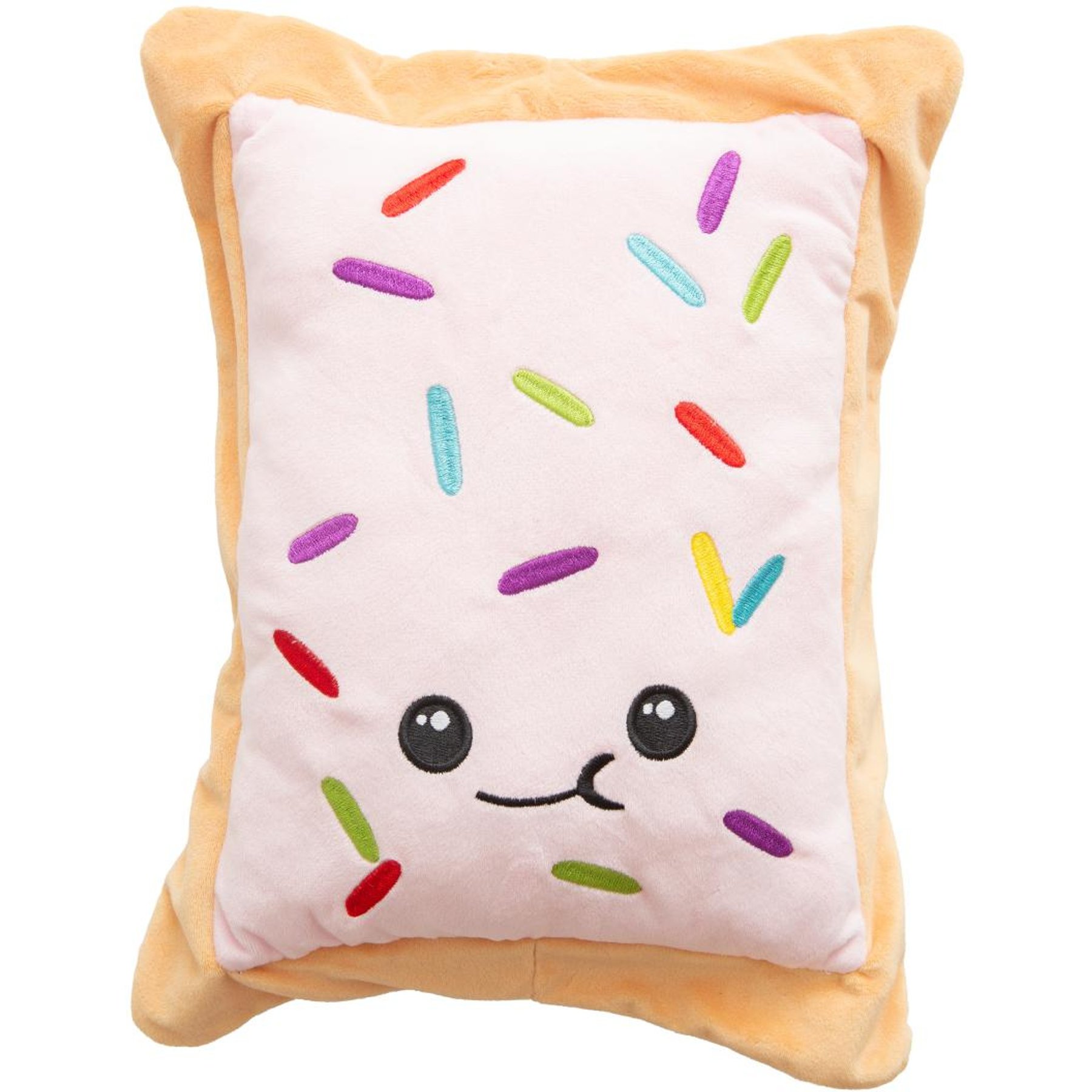 Snugarooz Mega Pop Tart Squeaky Plush Dog Toy, Pink