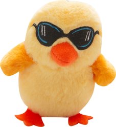 Snugarooz Cool Chick Squeaky Plush Dog Toy, Yellow slide 1 of 8