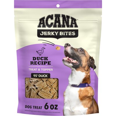 ACANA ACANA Jerky Bites Duck Flavor Grain-Free High-Protein Dog Treats, 6-oz bag