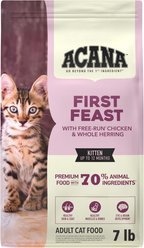 ACANA Kittens First Feast Chicken & Fish Dry Cat Food, 7-lb bag slide 2 of 8