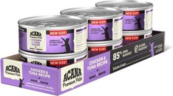 ACANA Premium Chicken & Tuna in Bone Broth Pate Kitten Wet Cat Food, 5.5-oz can, case of 6