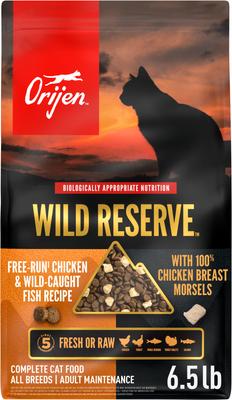 ORIJEN Wild Reserve Free-Run Chicken & Wild-Caught Fish Dry Cat Food