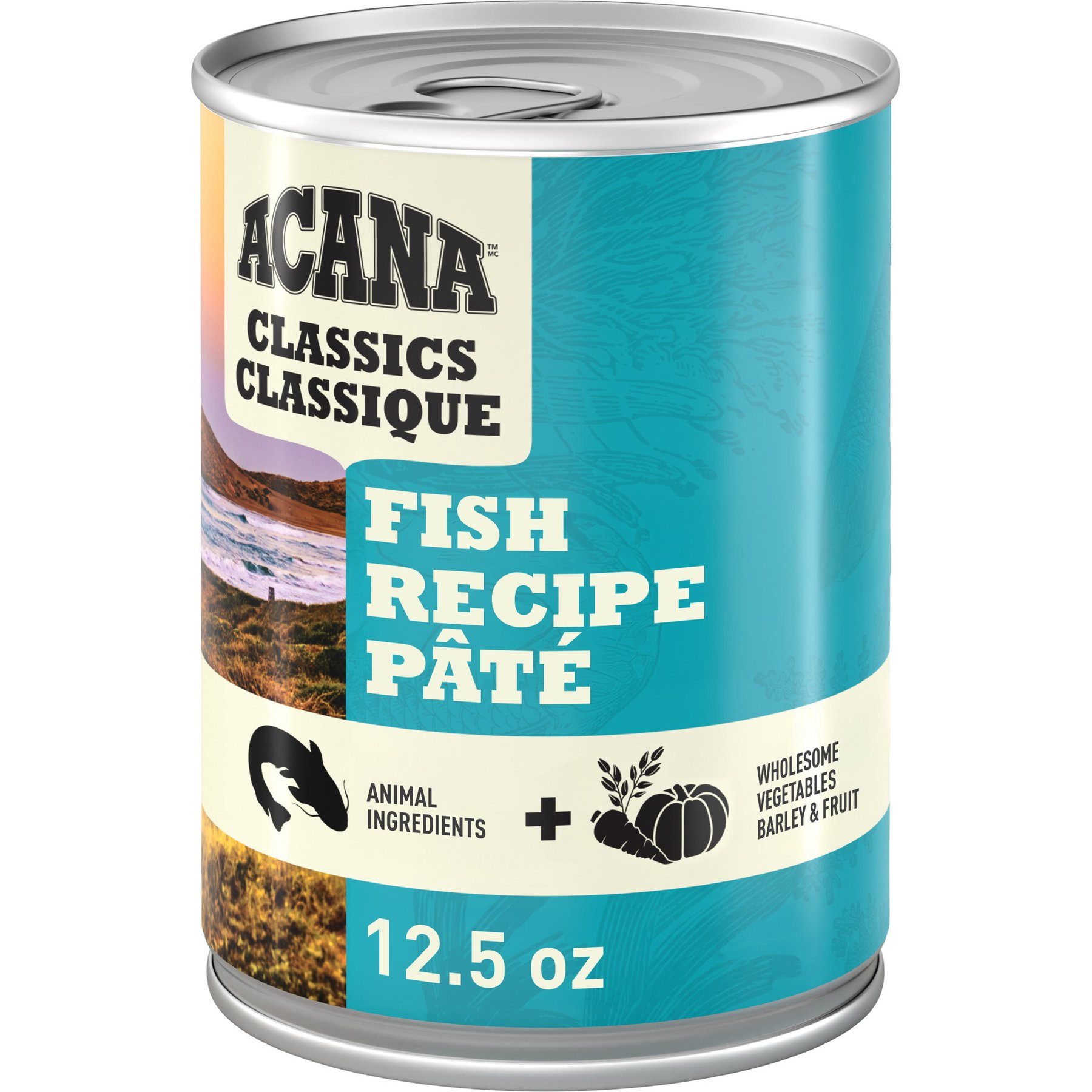 ACANA Classics Fish Pate Wet Dog Food, 12.5-oz can, case of 12