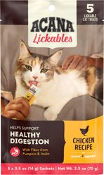 ACANA Chicken Lickables Cat Treats, 0.5-oz tube, 5 count slide 2 of 9