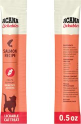 ACANA Salmon Lickables Cat Treats, 0.5-oz tube, 5 count