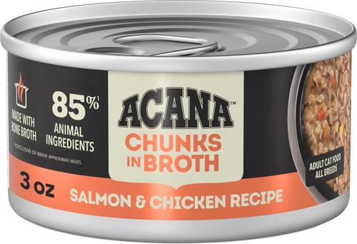 ACANA Salmon & Chicken Chunks in Broth Wet Cat Food