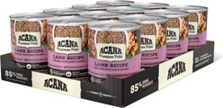 ACANA Premium Pate Lamb in Bone Broth Grain-Free Wet Dog Food, 12.8-oz, case of 12
