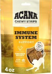 ACANA Chewy Chicken with Immune System Support Strips Dog Treats, 4-oz bag slide 2 of 8