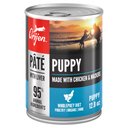 ORIJEN Puppy Pate Poultry & Fish Wet Dog Food, 12.8-oz can, case of 12