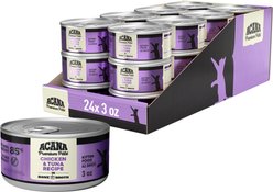 ACANA Premium Chicken & Tuna in Bone Broth Pate Kitten Wet Cat Food, 3-oz can, case of 24 slide 2 of 9